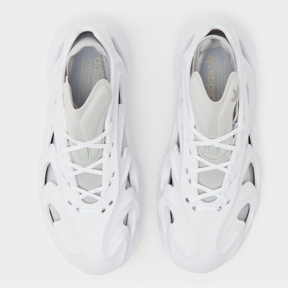 adidas AdiFOM Q Lifestyle Foam Sneaker White Grey M6.5 W8.5 HP6584